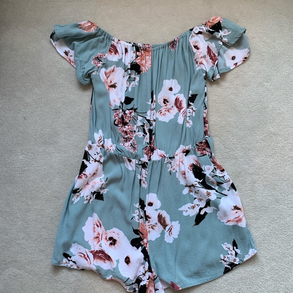 Kendall and Kylie Floral Romper
